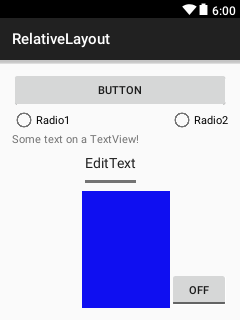 RelativeLayout