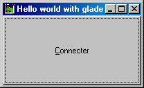 Hello world avec Glade