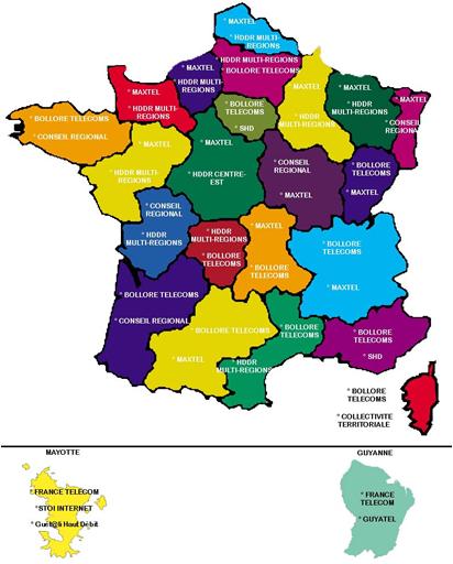Licences Wimax en France