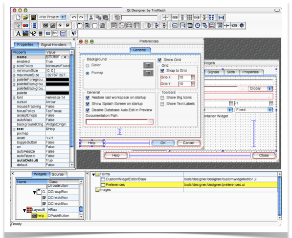 Look and feel sous mac os