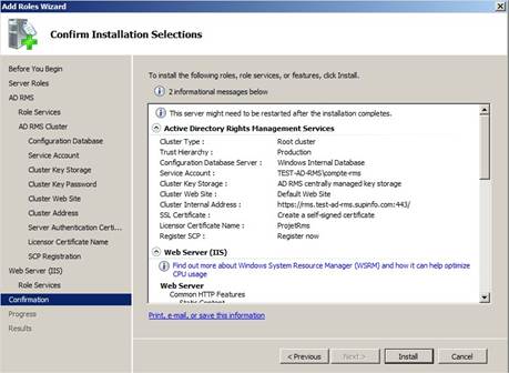 install
