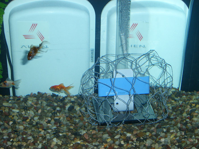 puce RFID 
liquide eau